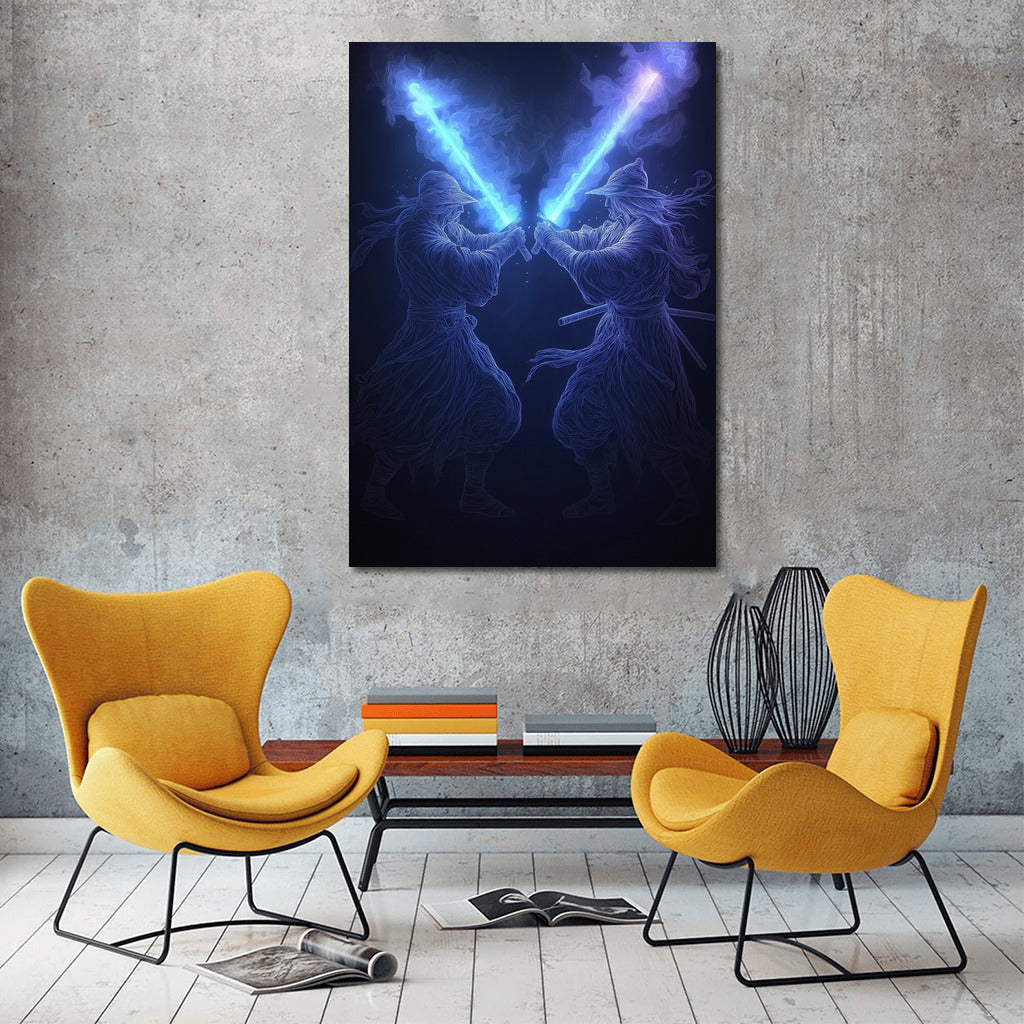 The Shining of Two Blades: Dance of Light and Shadow