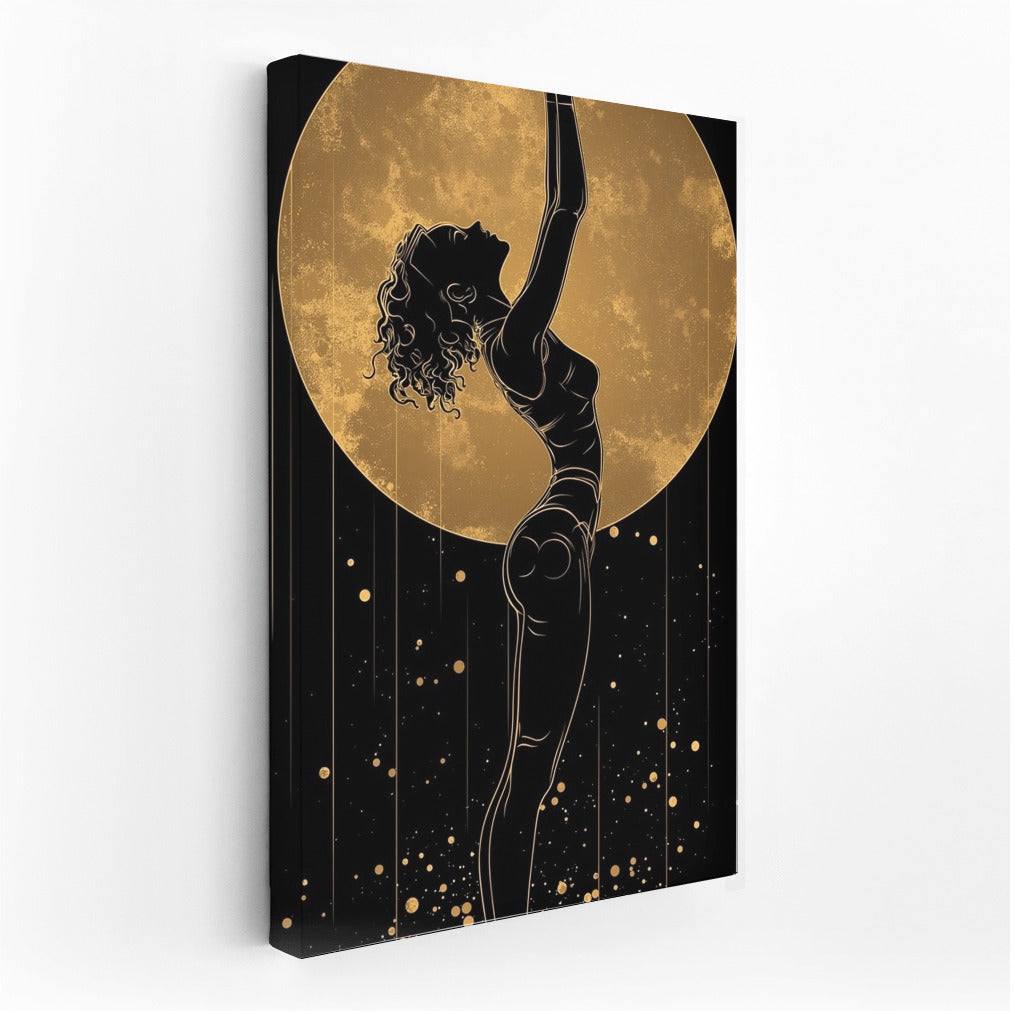 The Shining Moon Silhouette