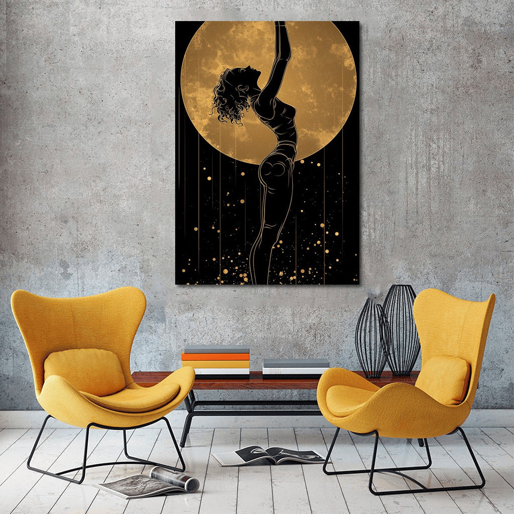 The Shining Moon Silhouette