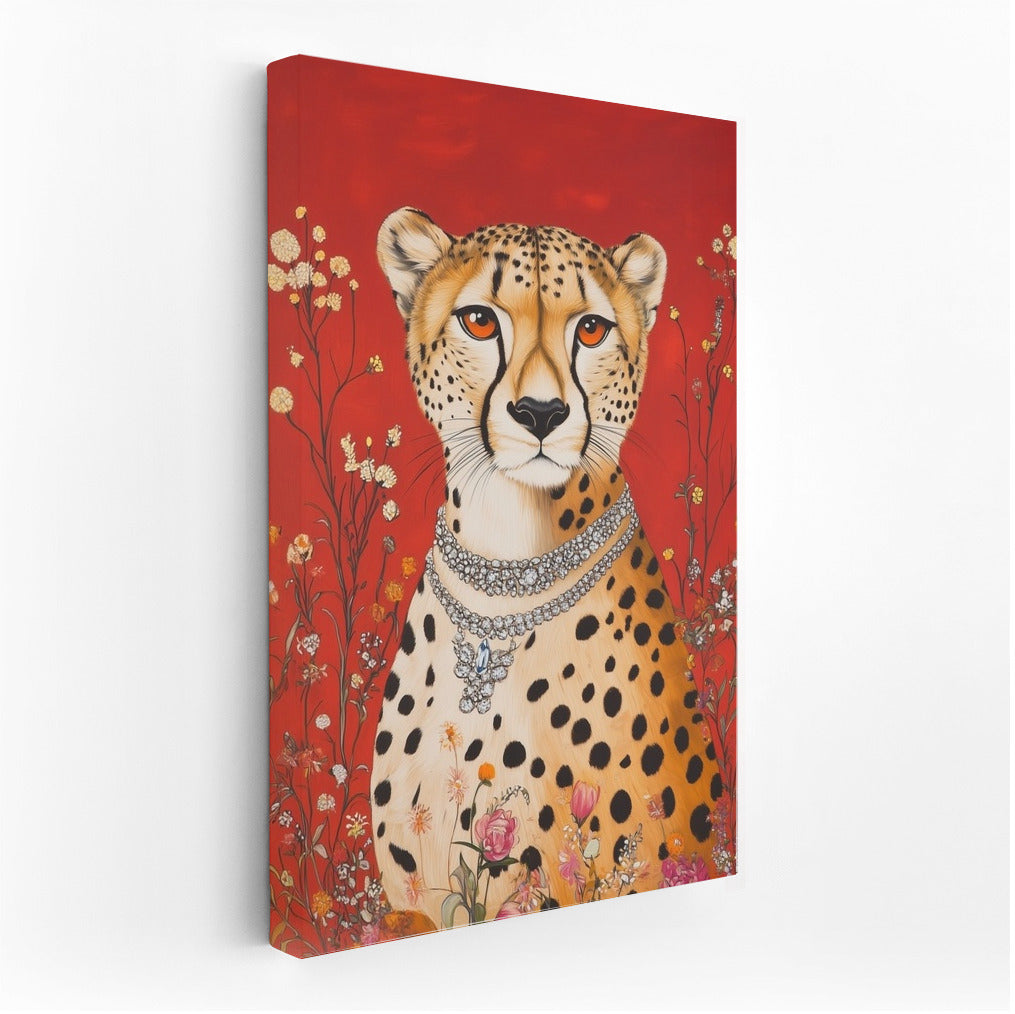 Royal Passion: Cheetah in Jewels