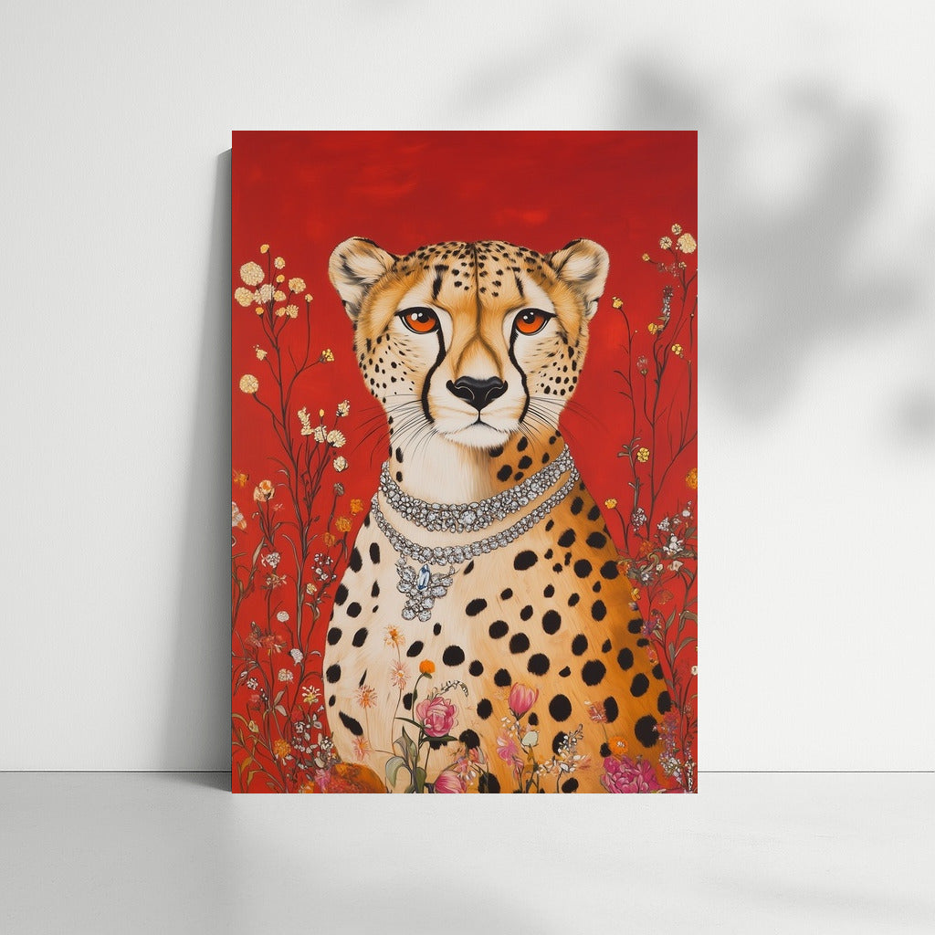 Royal Passion: Cheetah in Jewels
