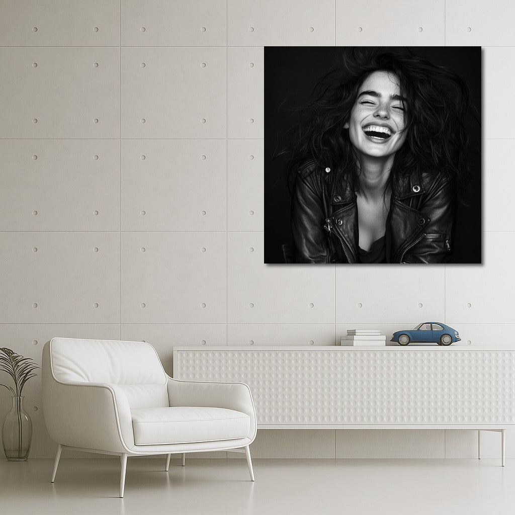 Smile of Freedom: Wall Art With Women for Your Interior