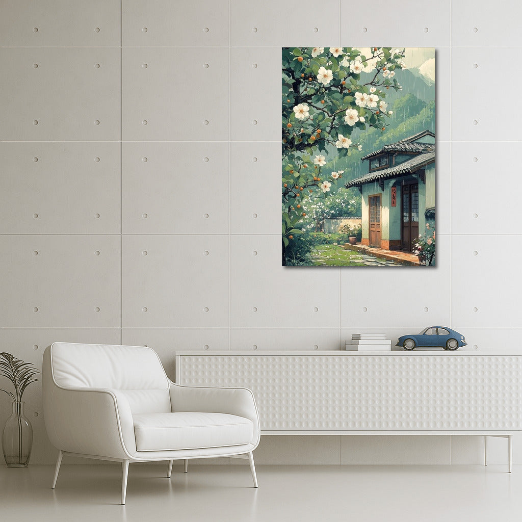 Harmony of Blooming Mountains