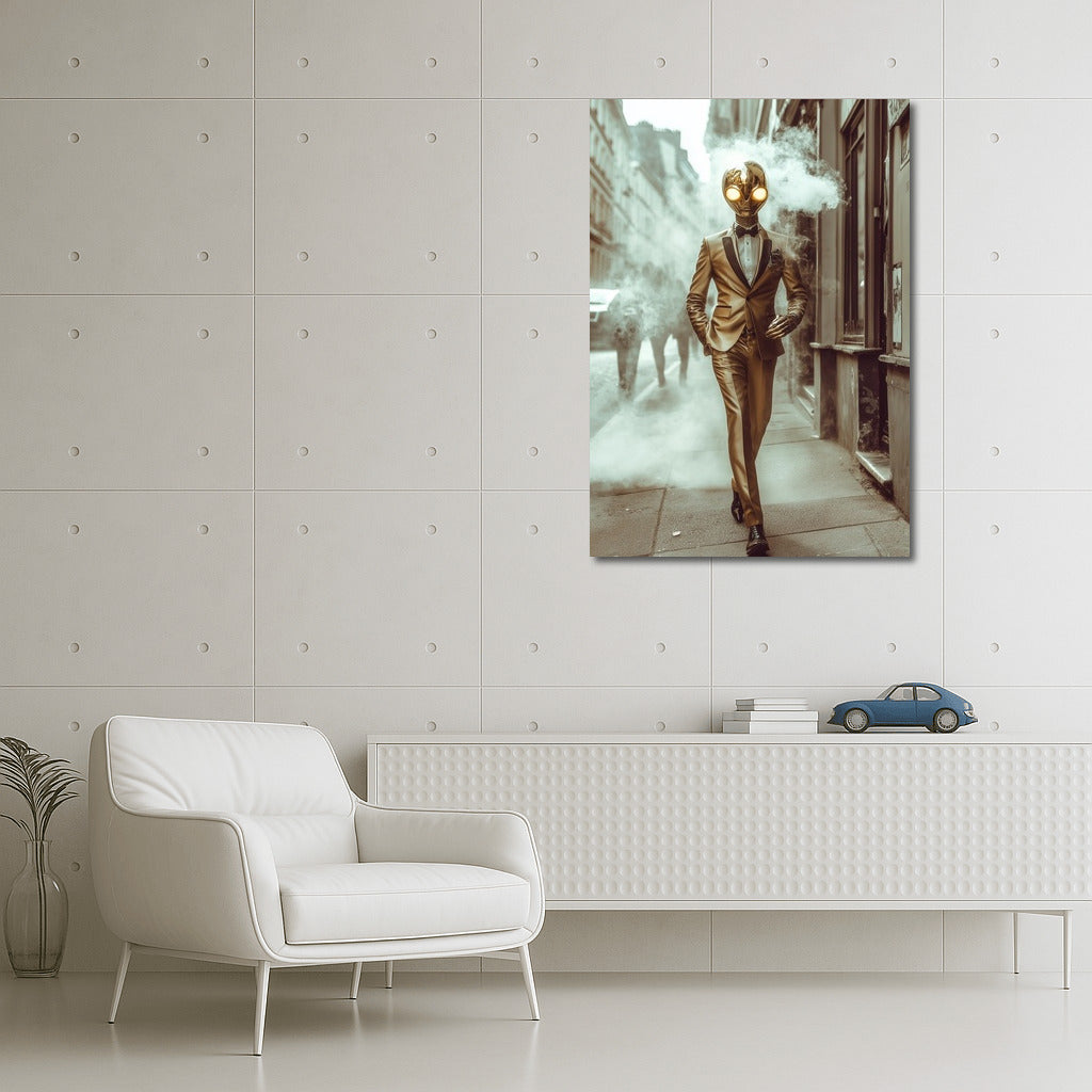 Golden Guardian of the Future