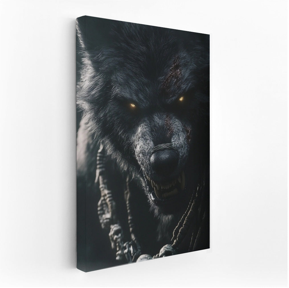 The Wolf in the Moon's Mirror