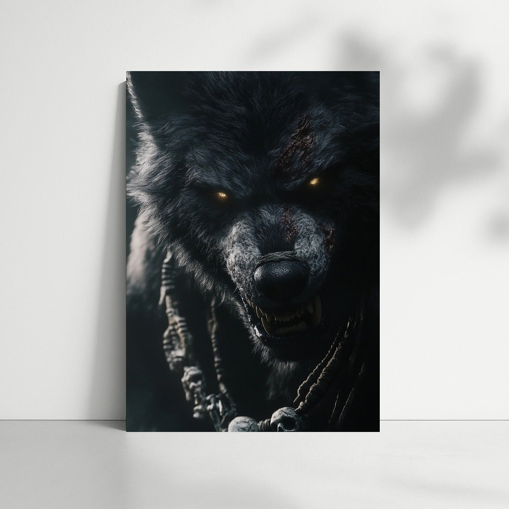 The Wolf in the Moon's Mirror