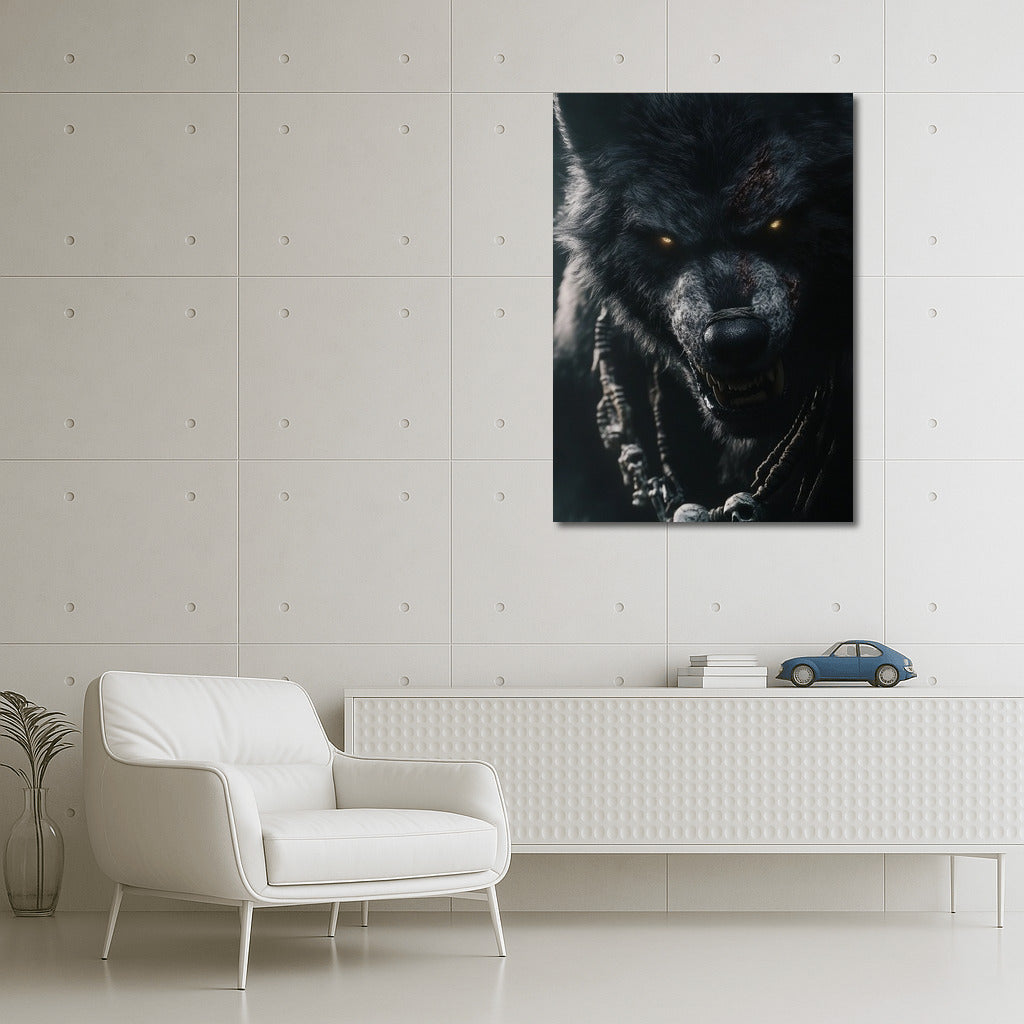 The Wolf in the Moon's Mirror