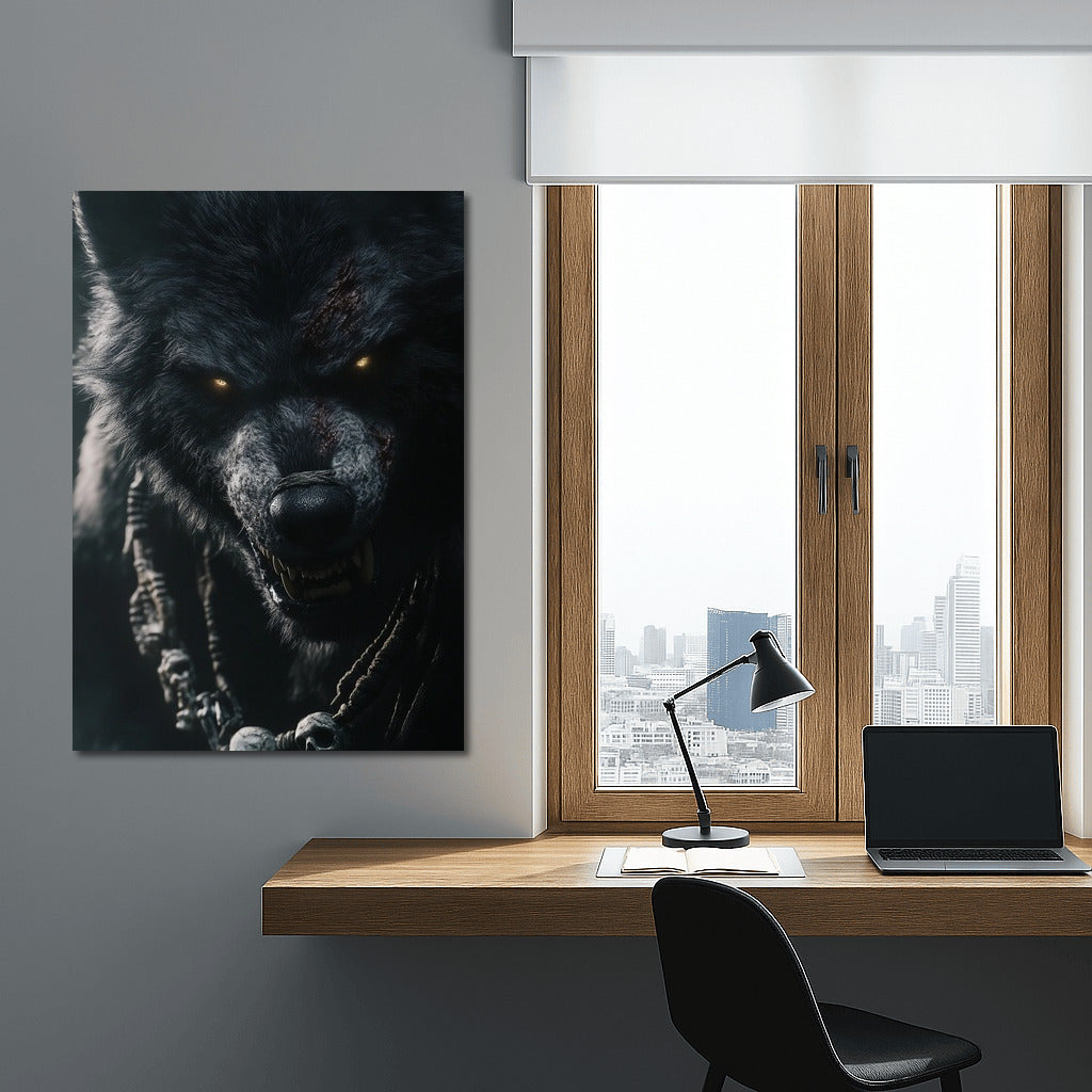 The Wolf in the Moon's Mirror