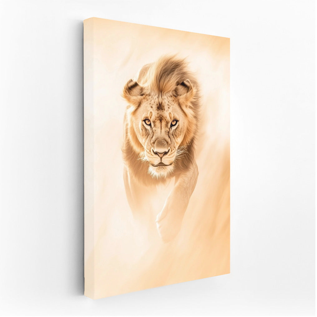 King of the Savannah: Majesty and Movement