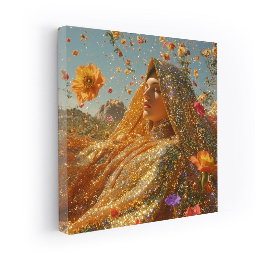 Garden of Sunny Flowers
