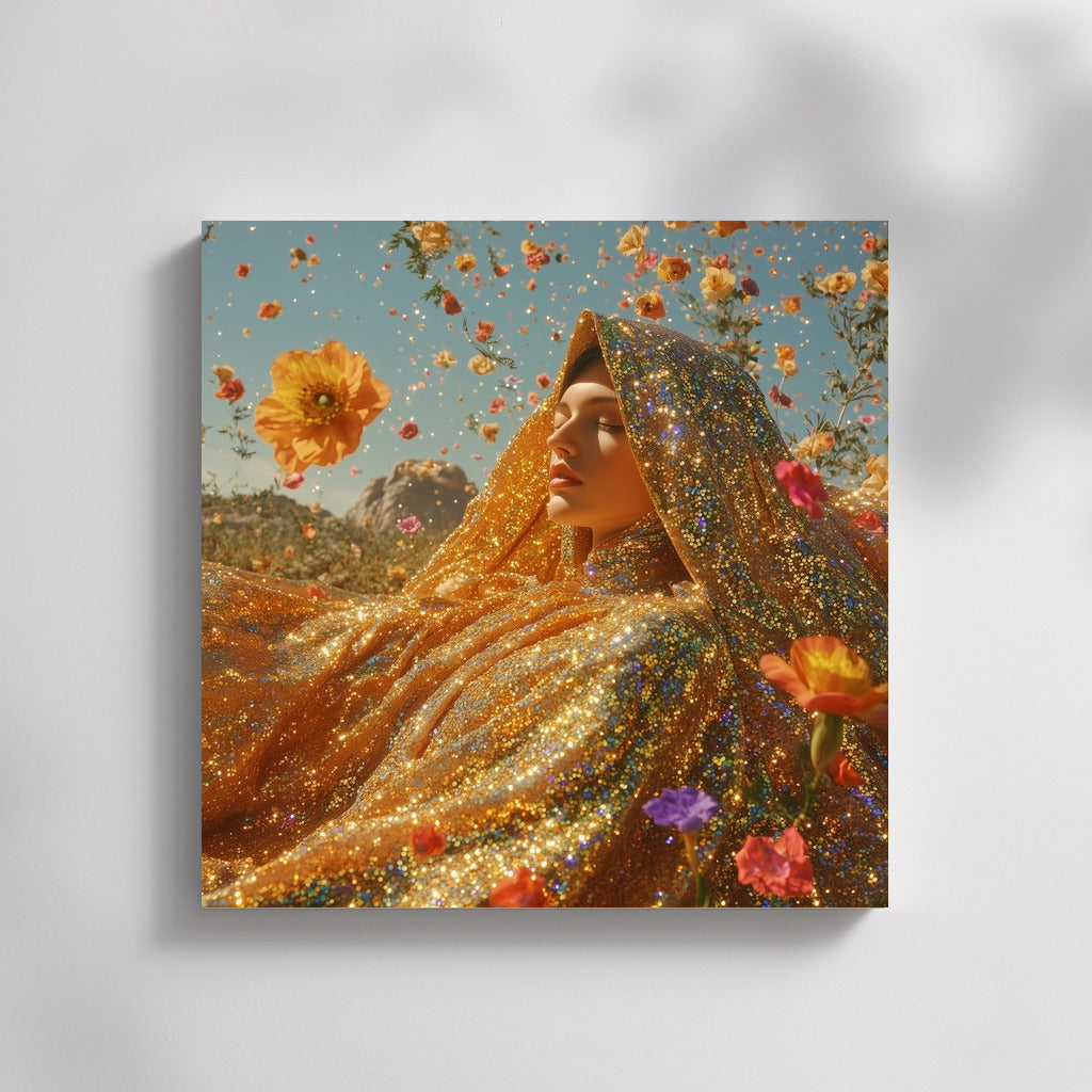Garden of Sunny Flowers