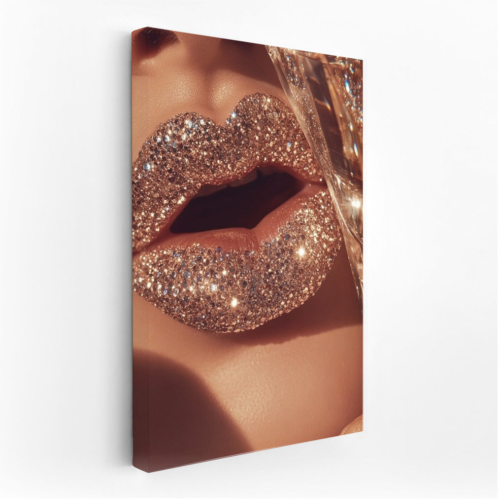 The Shine of Glamorous Lips