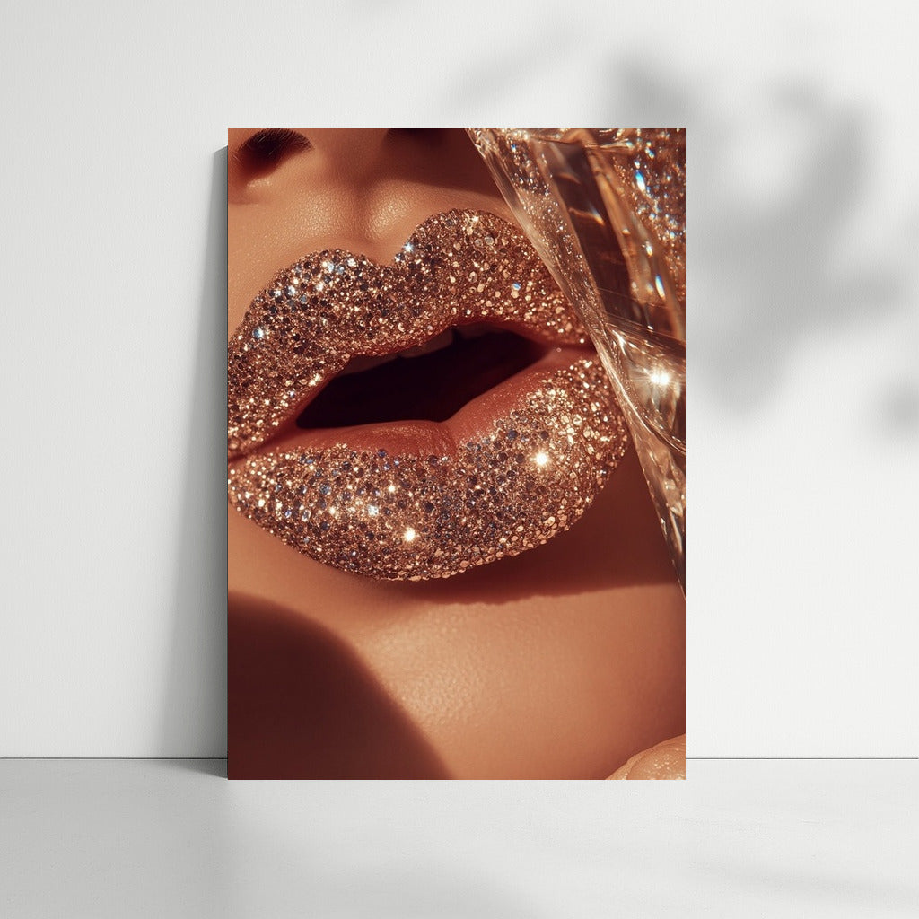 The Shine of Glamorous Lips