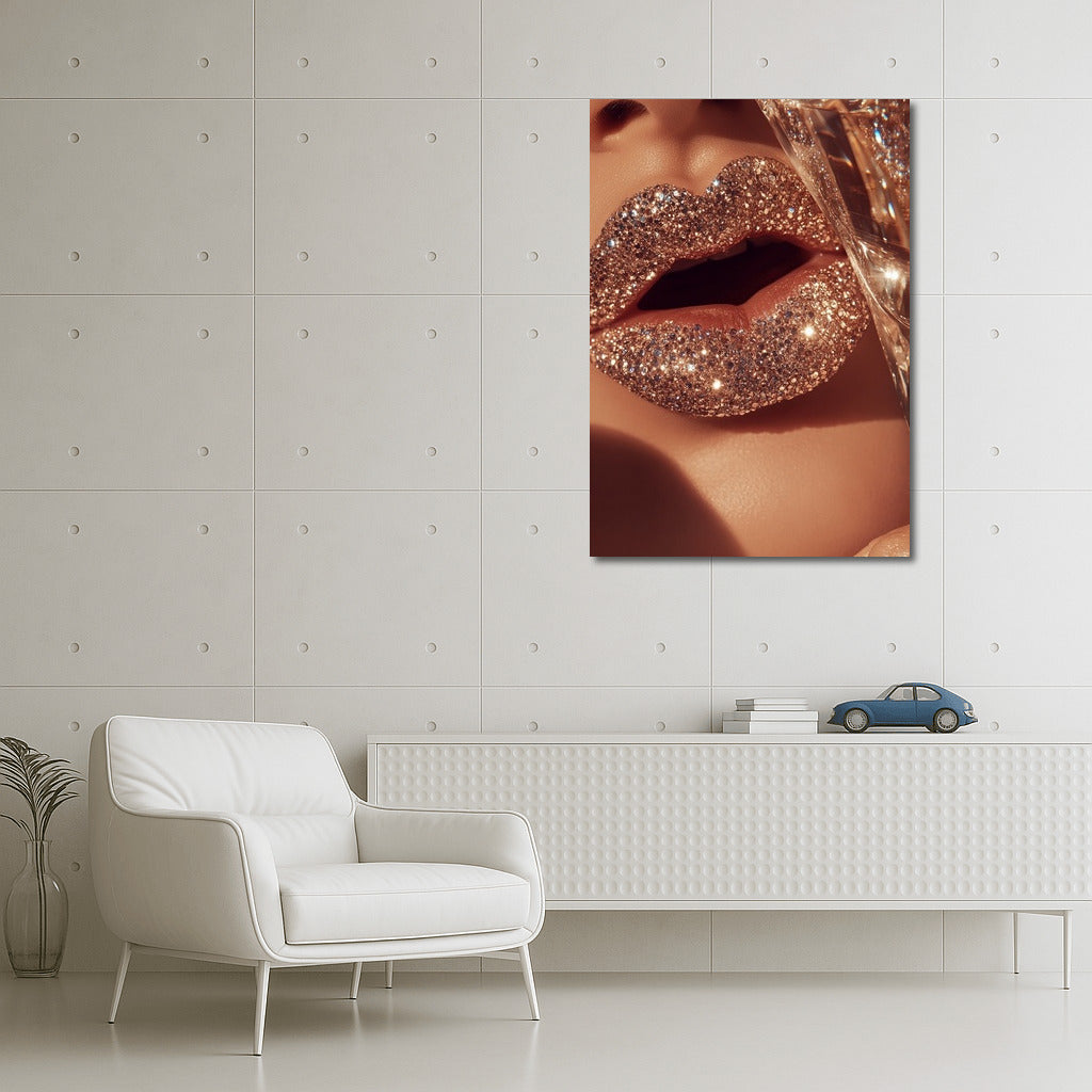 The Shine of Glamorous Lips