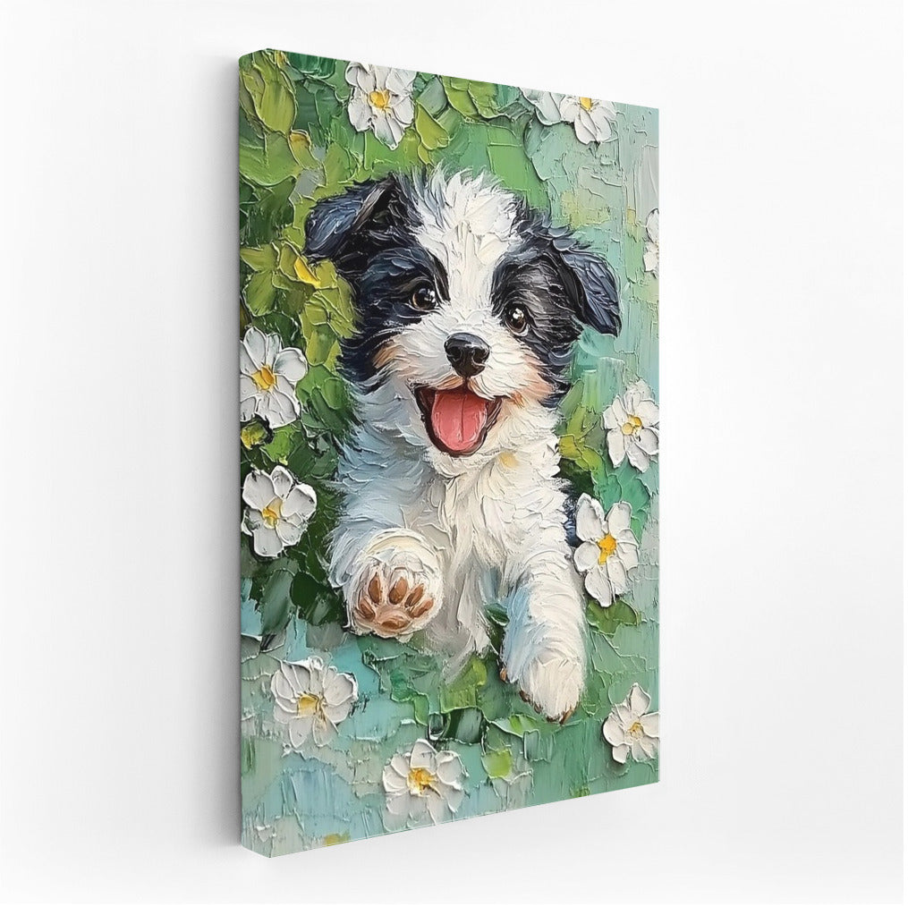 Puppy's Flower Joy