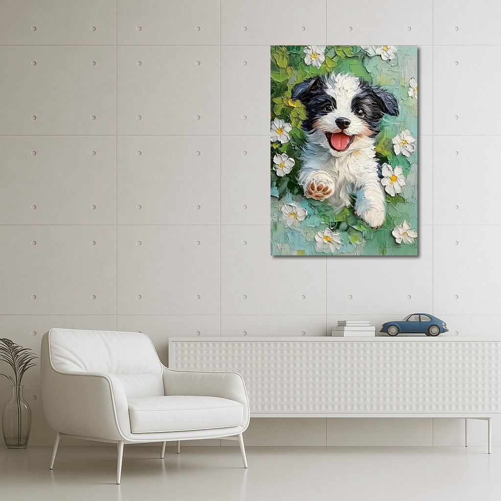 Puppy's Flower Joy