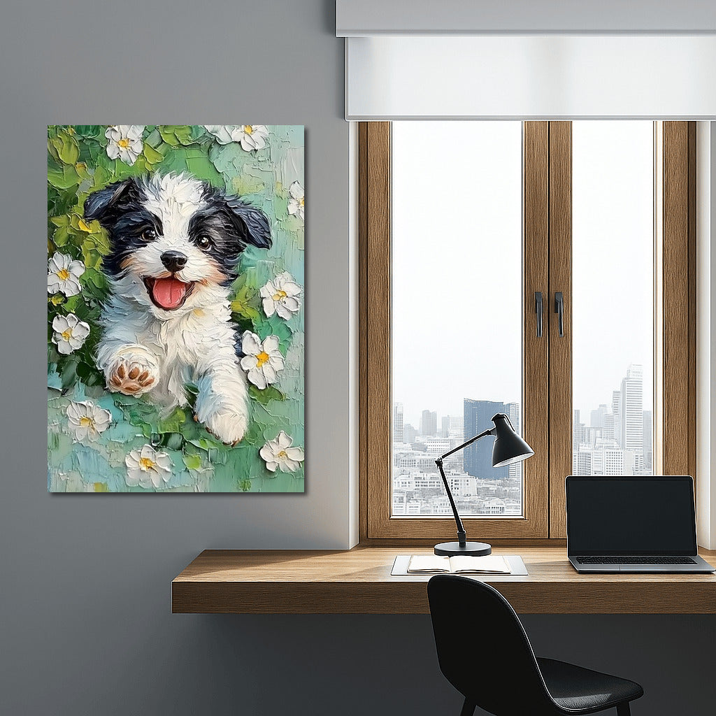Puppy's Flower Joy