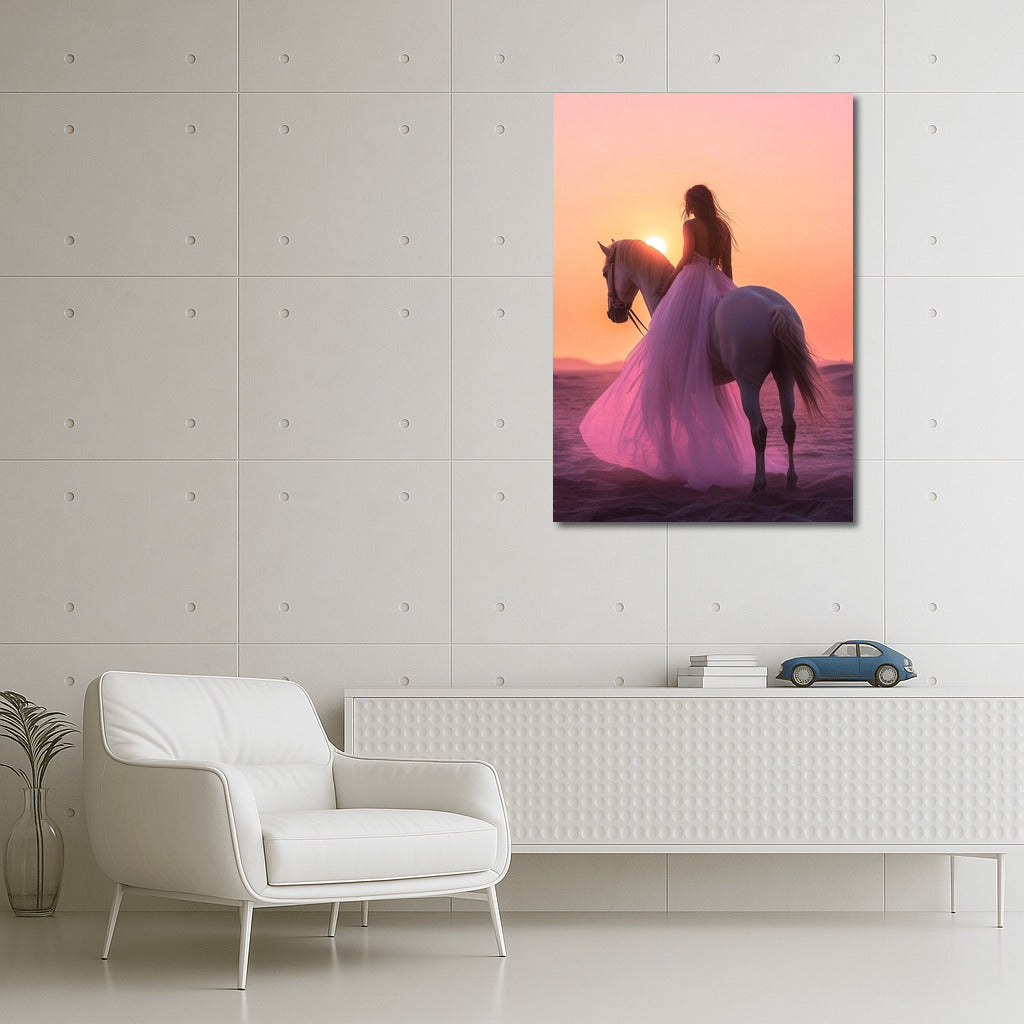 Sunset Symphony of Freedom