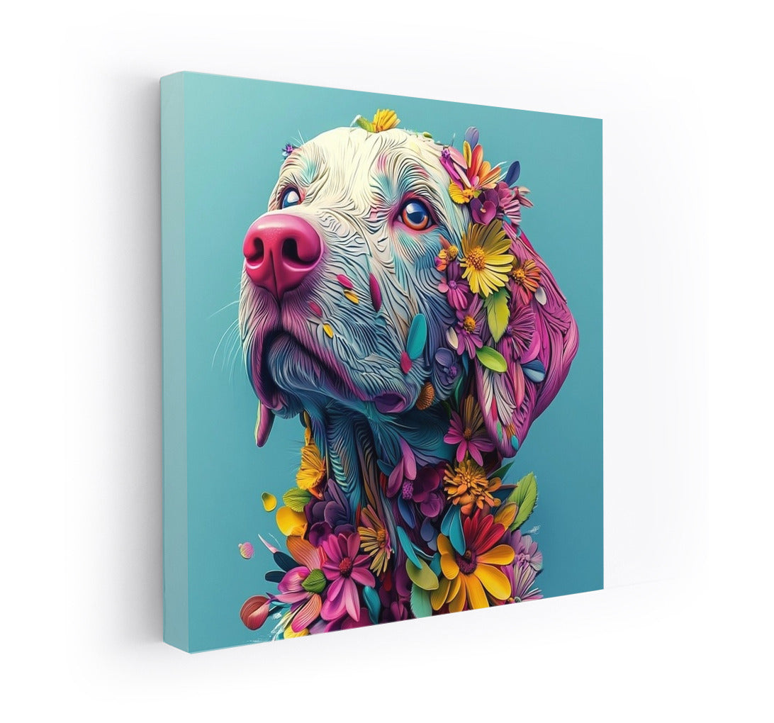 Flower Dog: Fantasy in Flowers