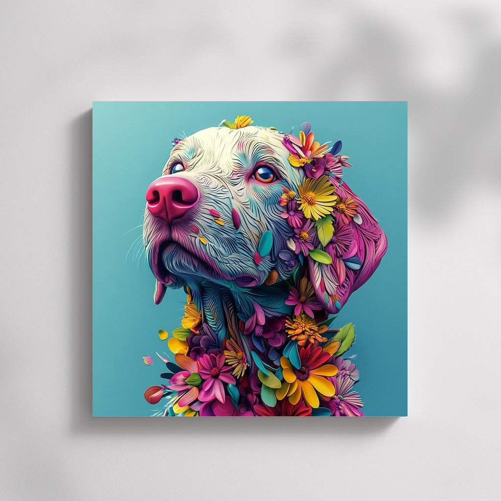 Flower Dog: Fantasy in Flowers