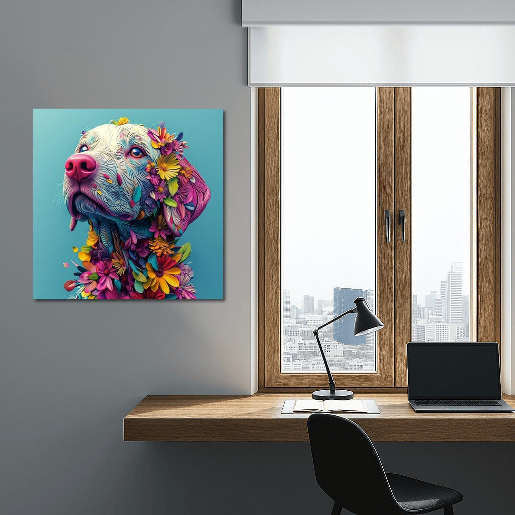 Flower Dog: Fantasy in Flowers