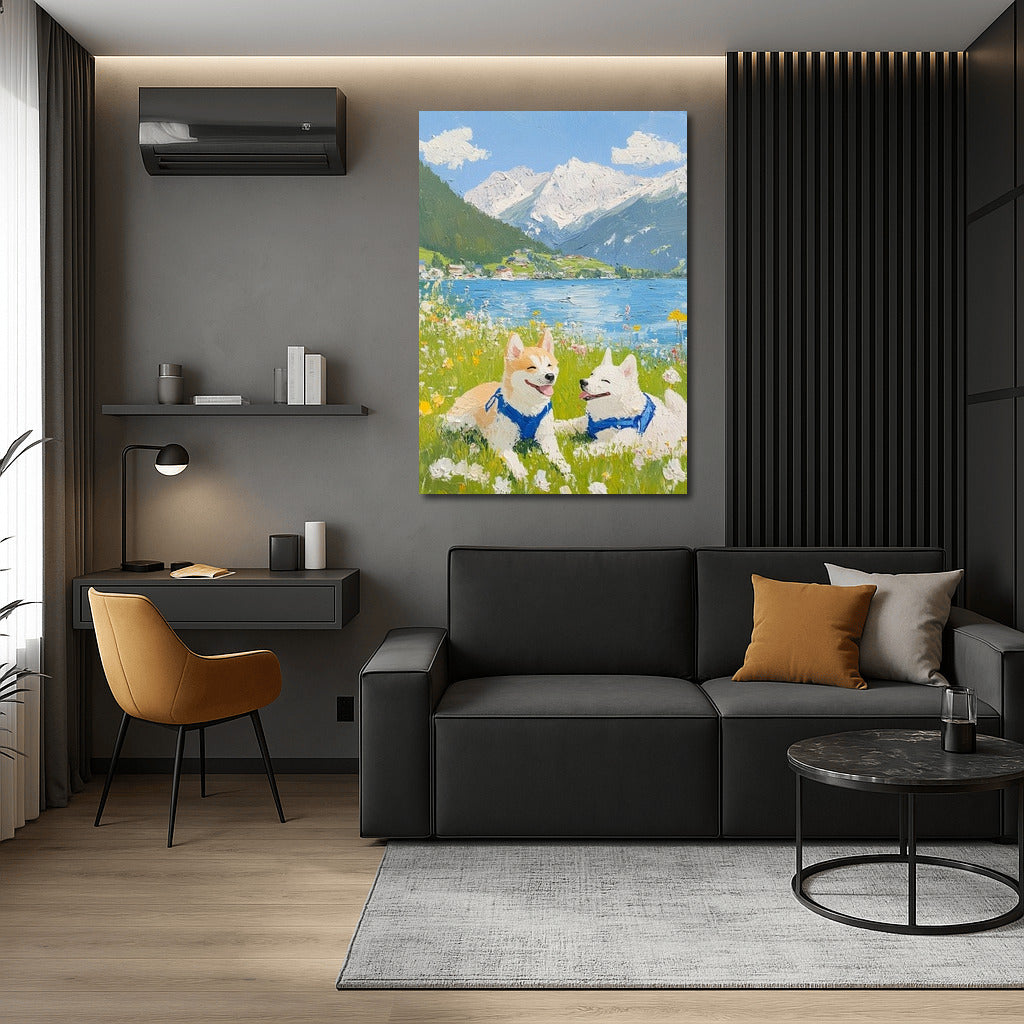 Meadow Symphony of Happy Tails