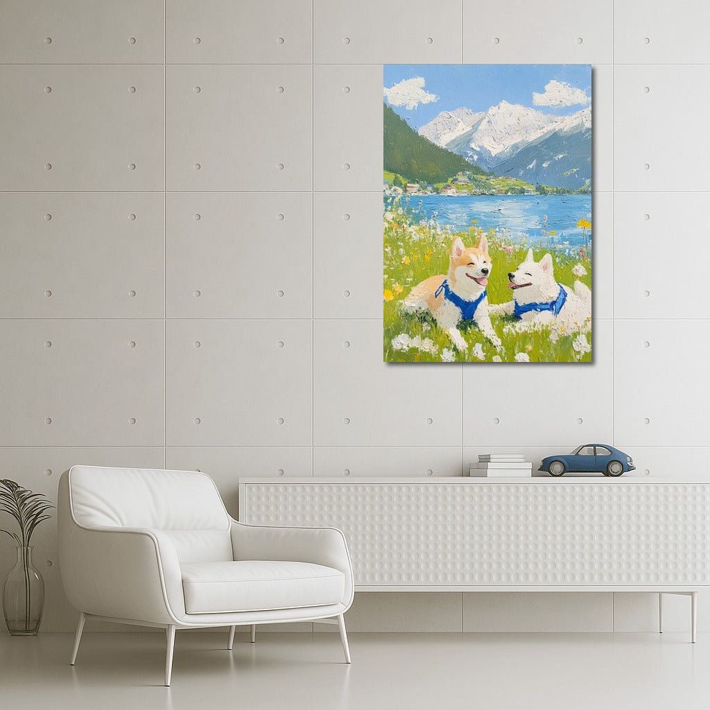 Meadow Symphony of Happy Tails