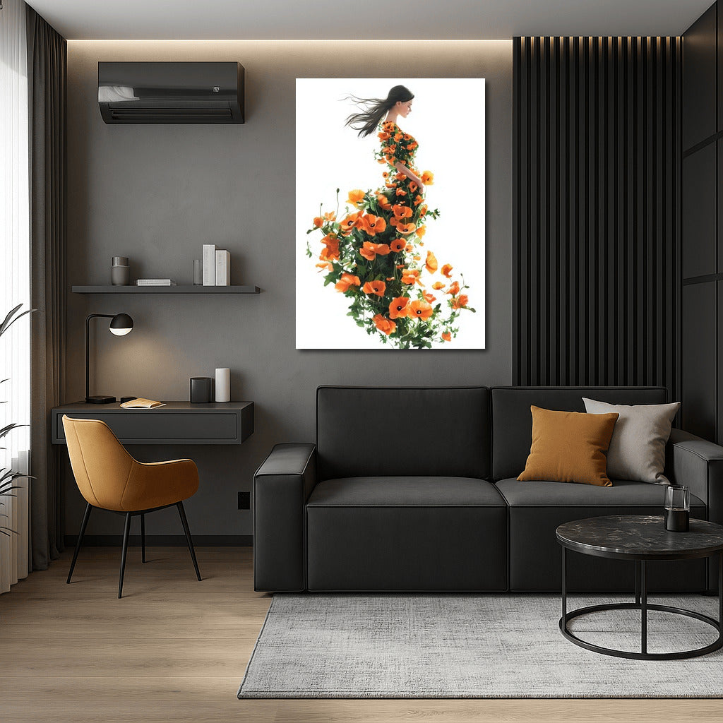 Dance of the Poppy in Silhouette