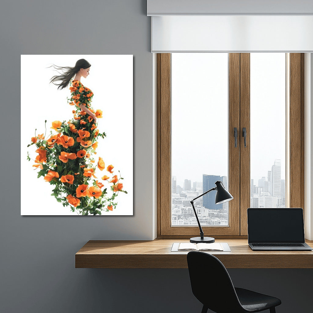 Dance of the Poppy in Silhouette