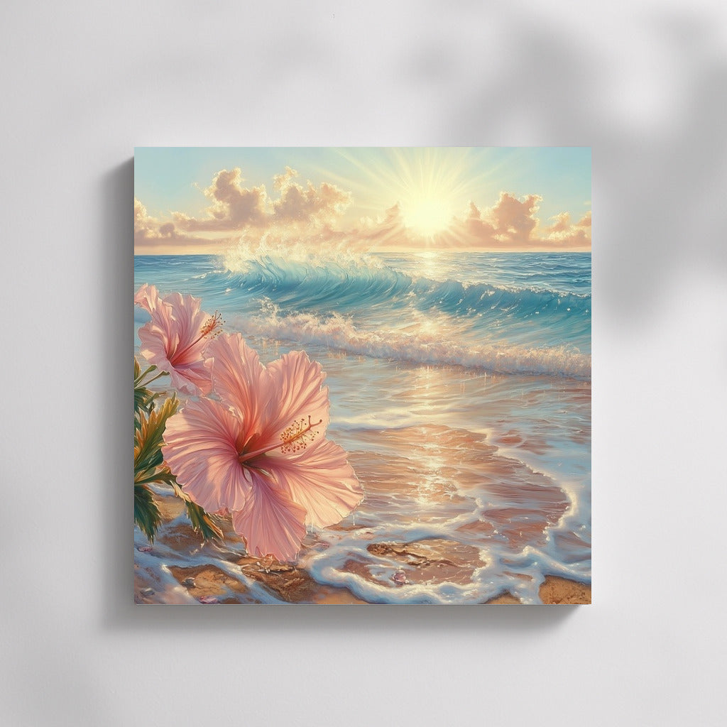 Hibiscus in the Arms of Dawn