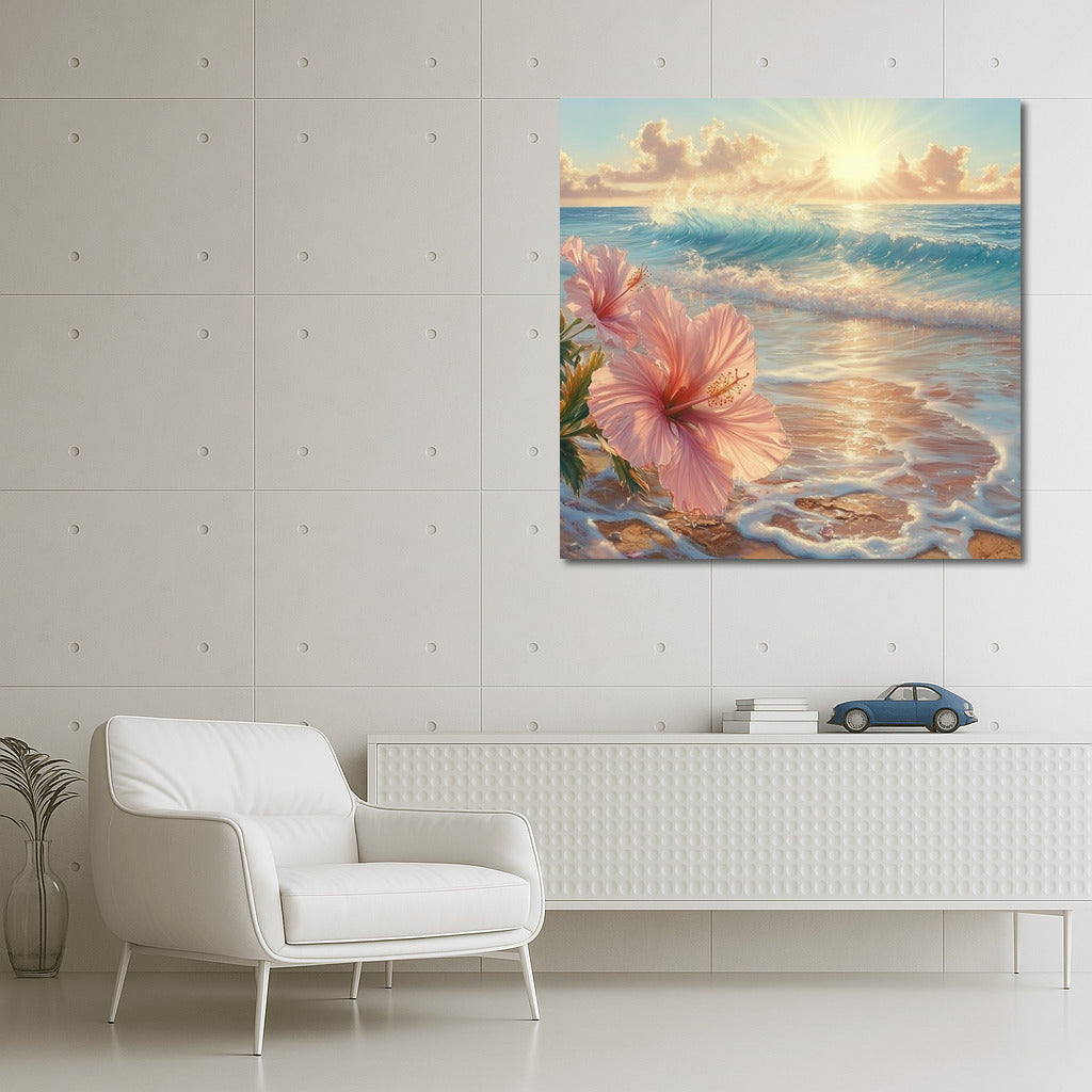 Hibiscus in the Arms of Dawn