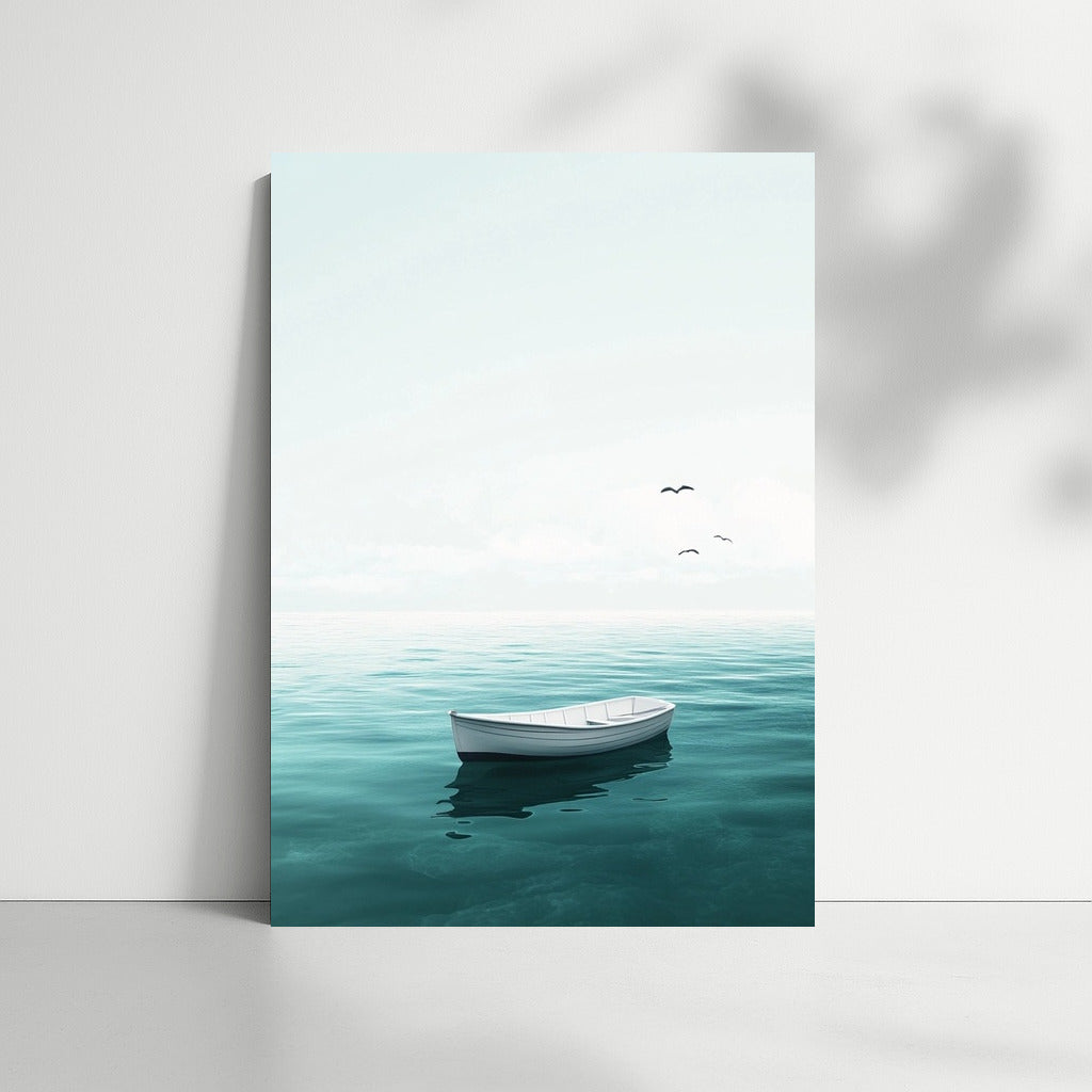 Sail of Dreams: Boat on the Horizon