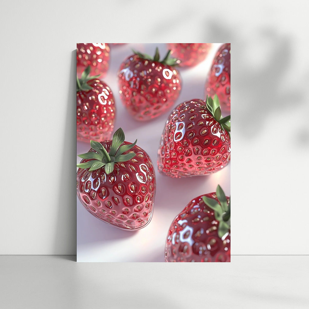 Glowing Berries: Explosion of Freshness