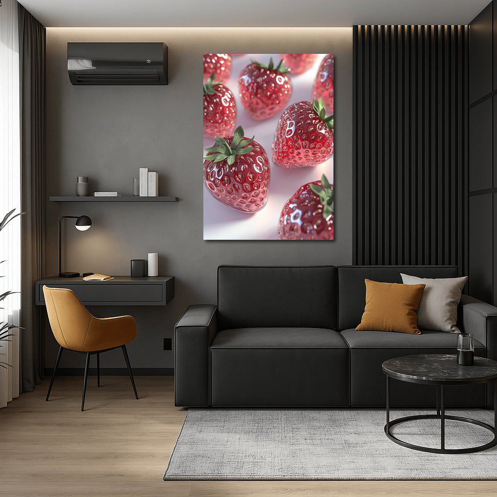 Glowing Berries: Explosion of Freshness
