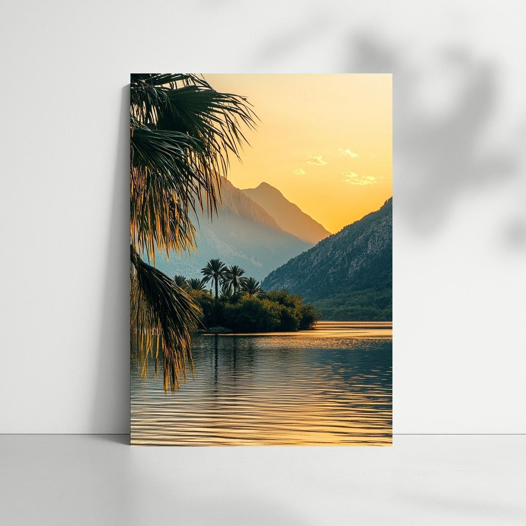 Harmony of Sunset Peaks