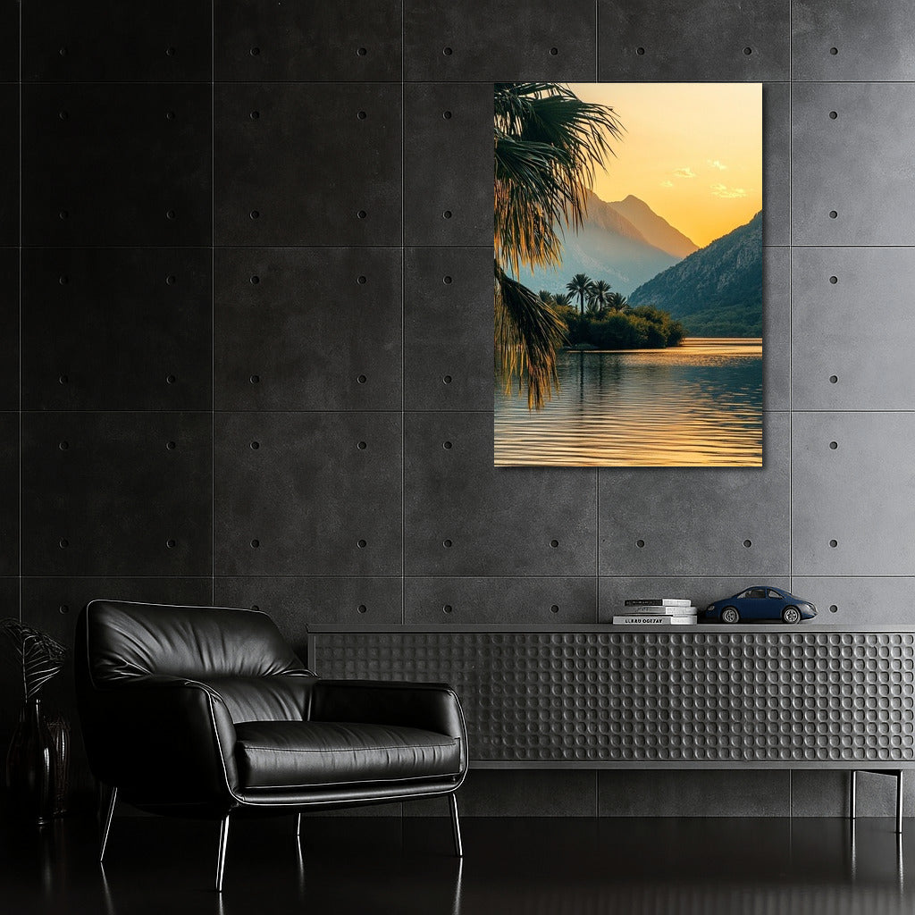 Harmony of Sunset Peaks