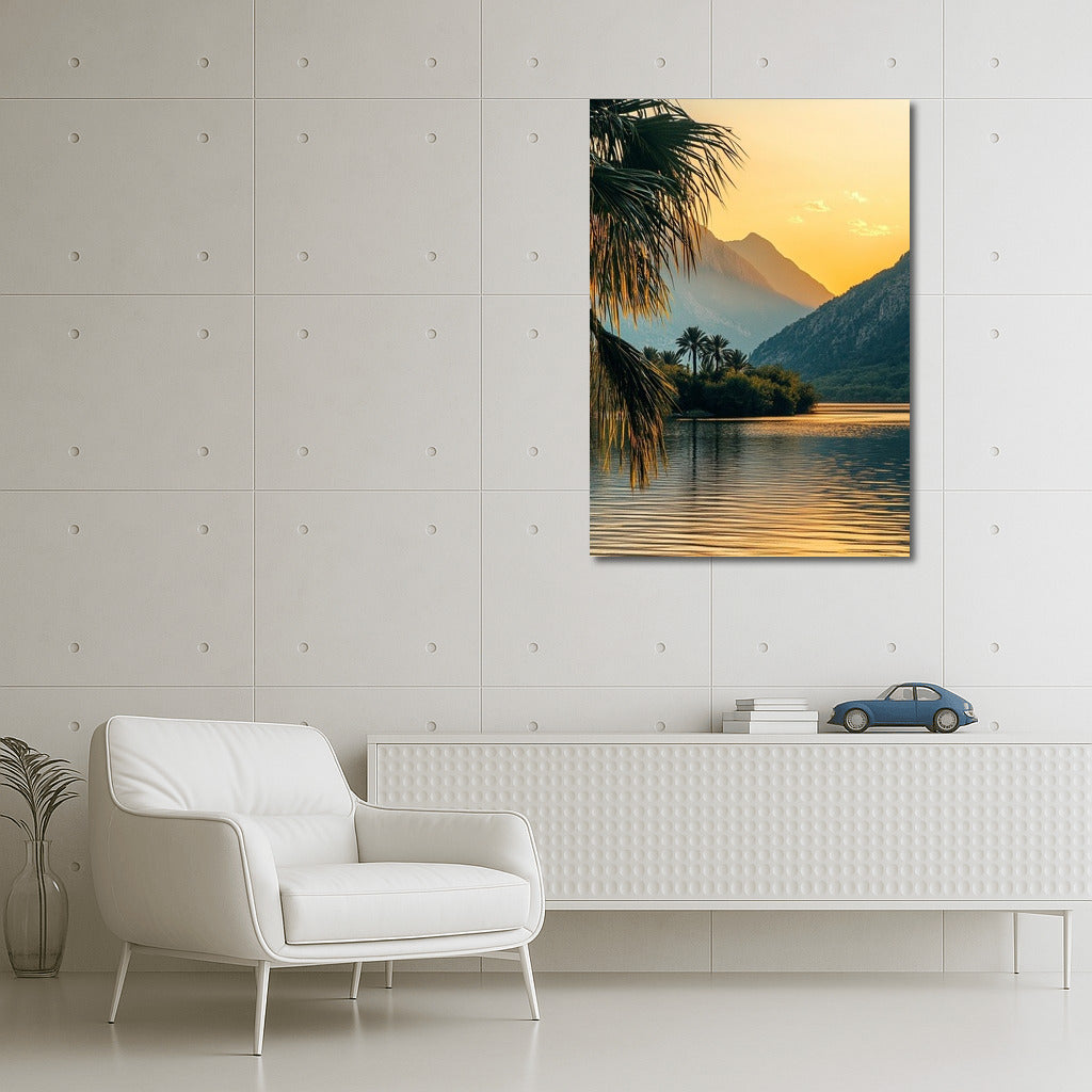 Harmony of Sunset Peaks