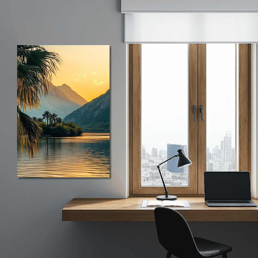Harmony of Sunset Peaks