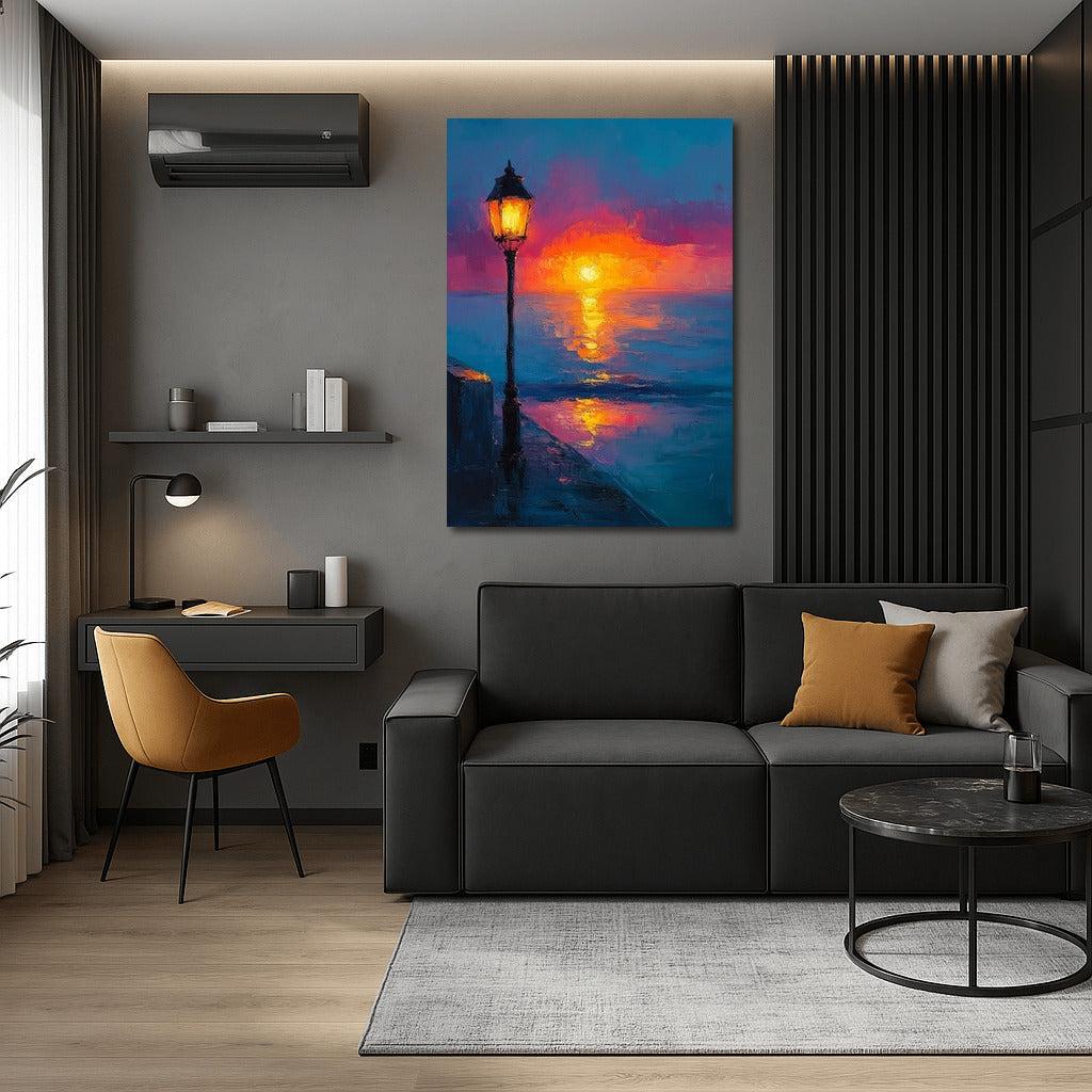 The Confluence of Sunset Waves