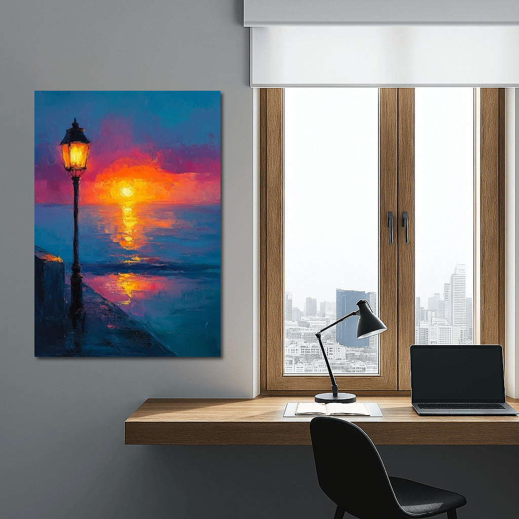 The Confluence of Sunset Waves