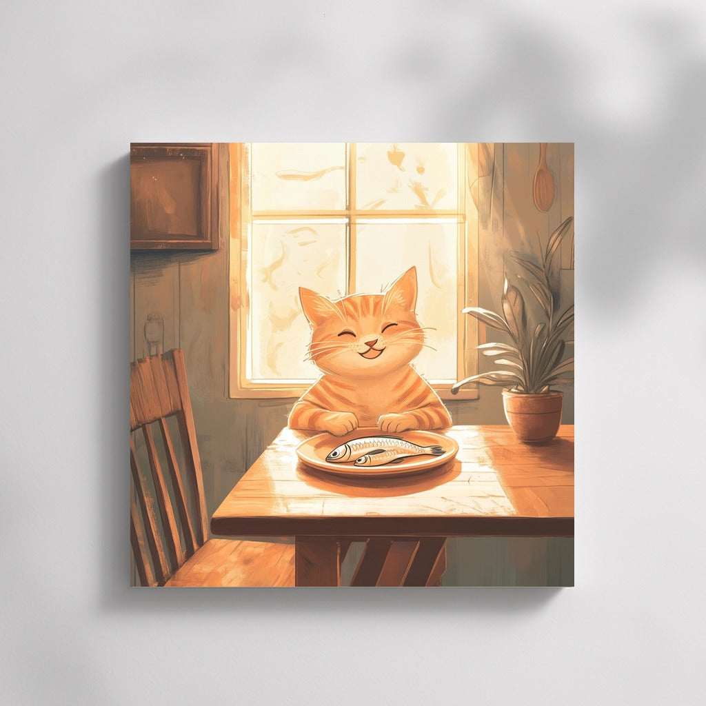 Gourmet Cat: Comfort at the Table