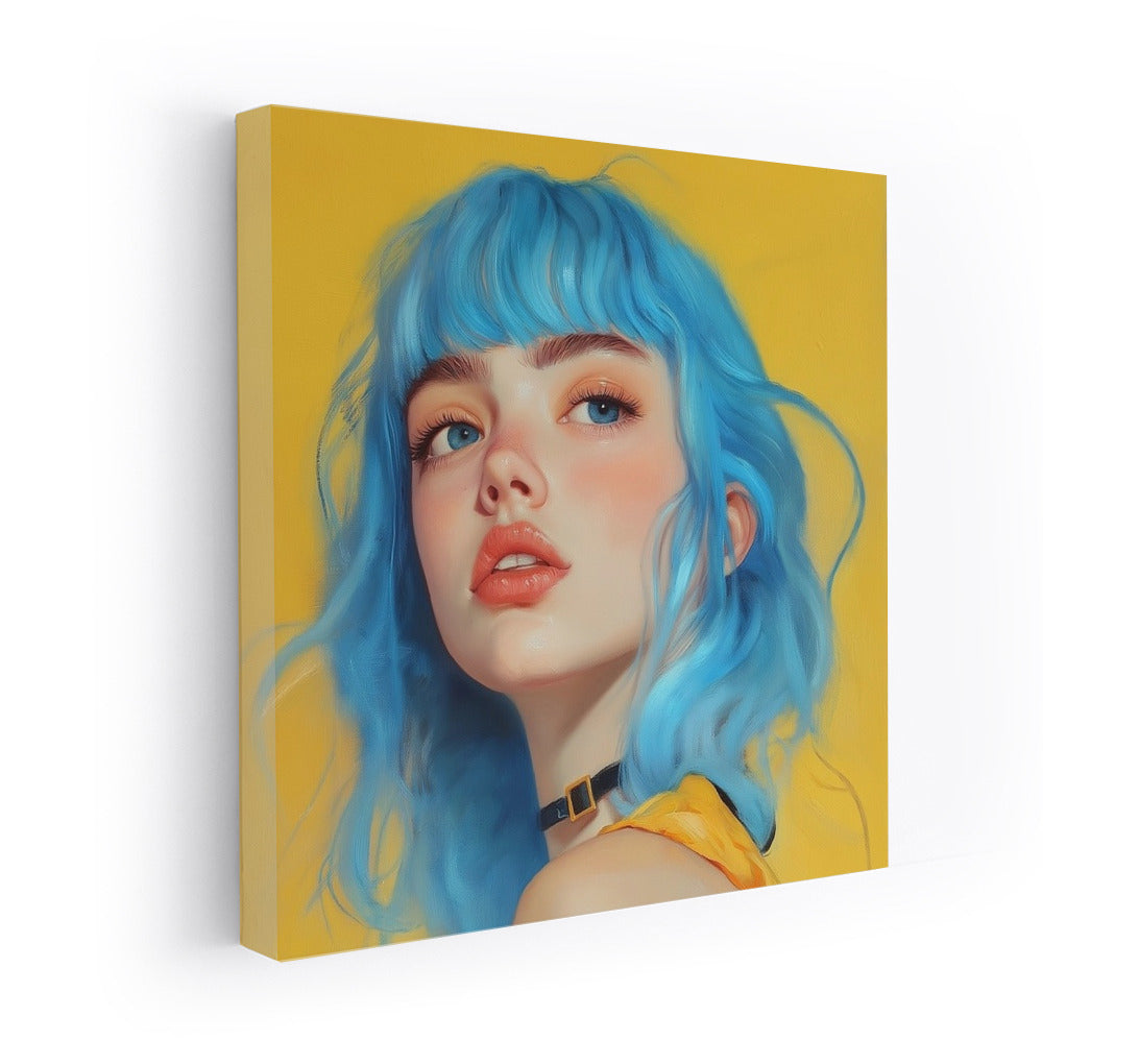Blue Symphony Portrait