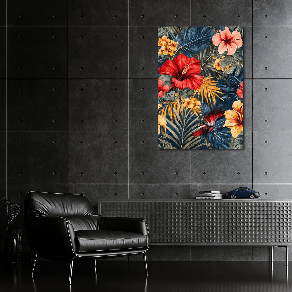 Tropical Flower Vortex