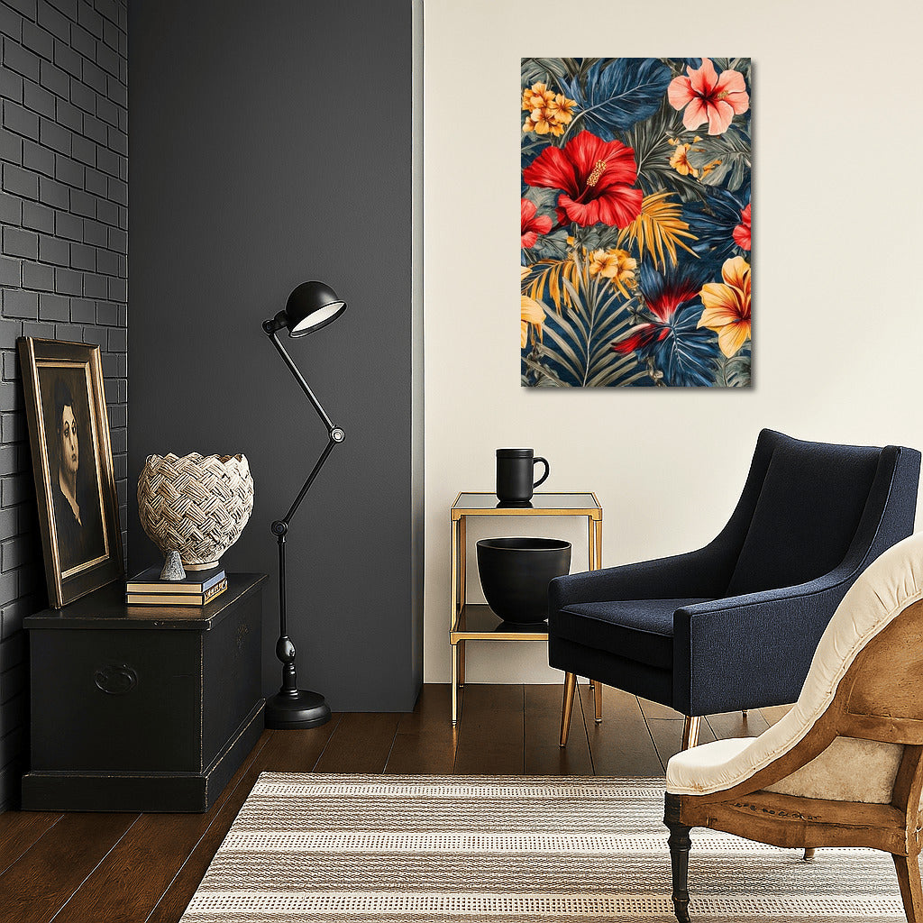 Tropical Flower Vortex