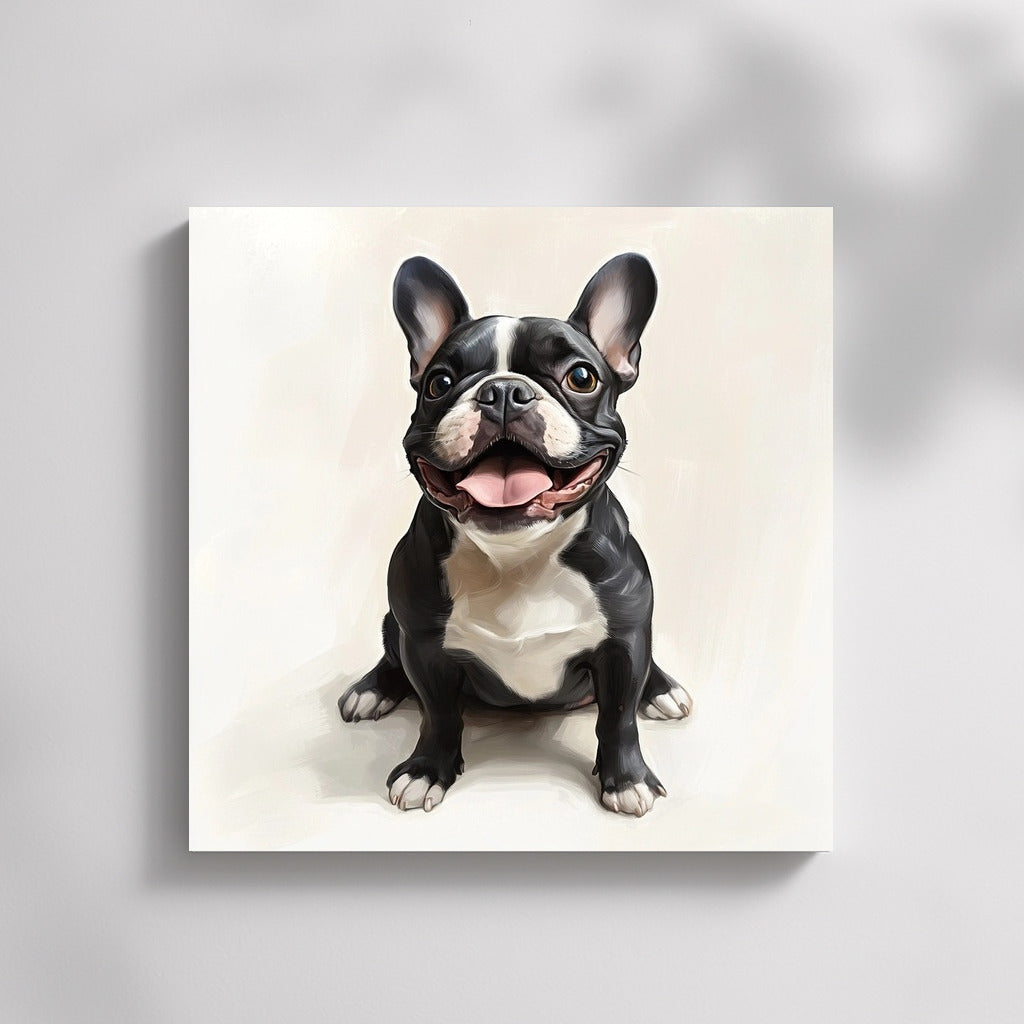 Bulldog Charm: Fun on the Wall