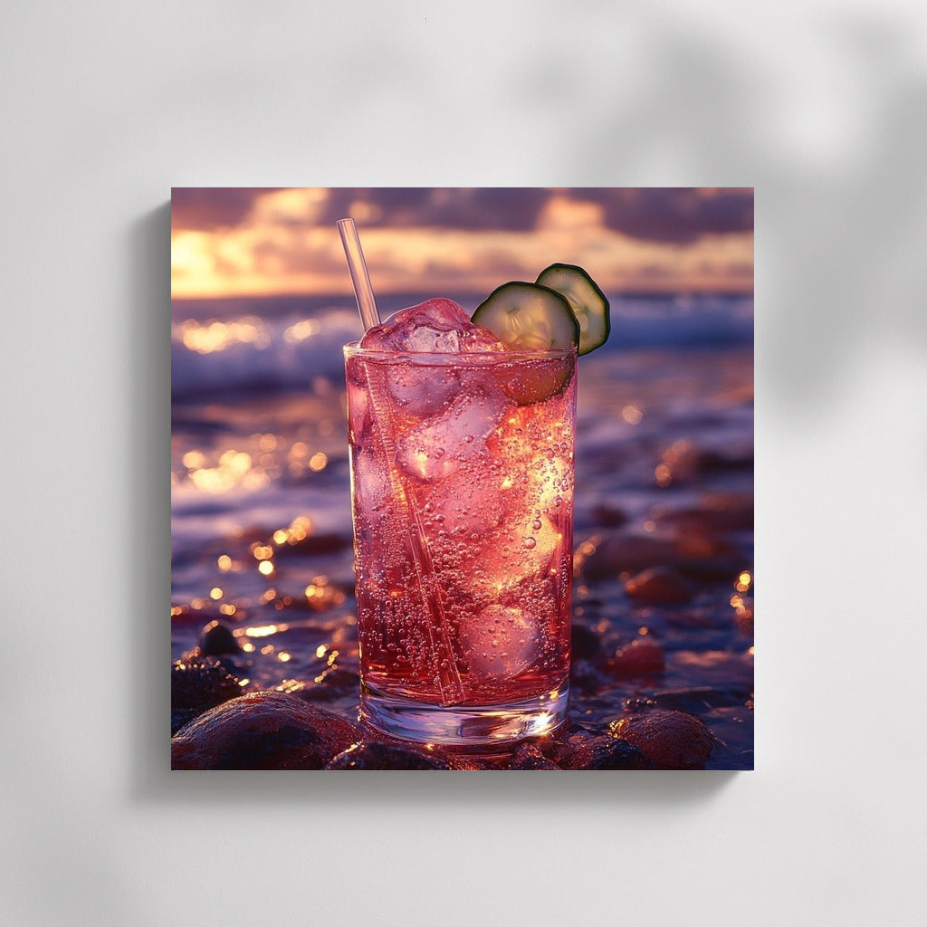 Tropical Sunset in a Glass
