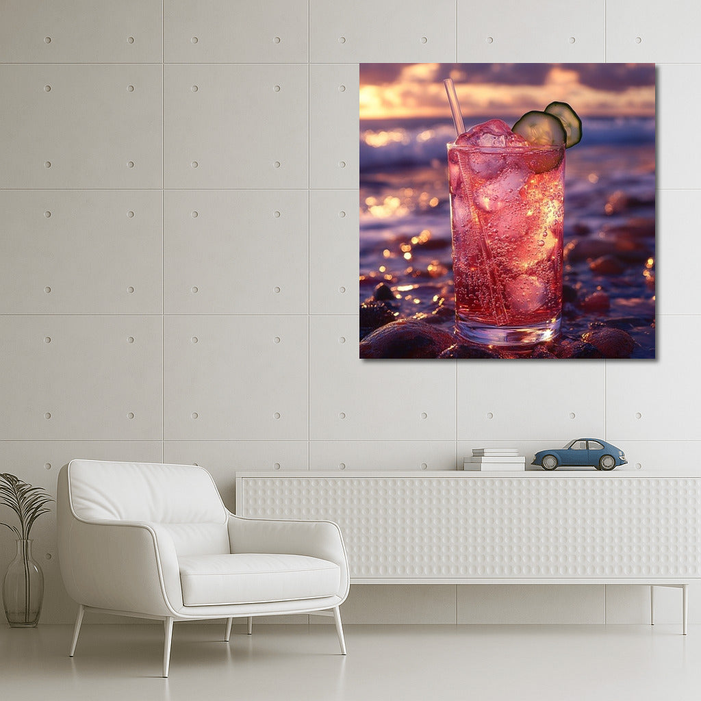 Tropical Sunset in a Glass