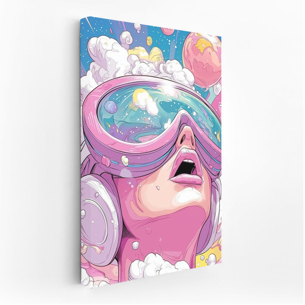 Cosmic Dreaming: Dance of Clouds and Planets