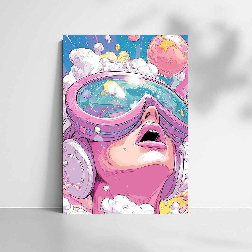 Cosmic Dreaming: Dance of Clouds and Planets