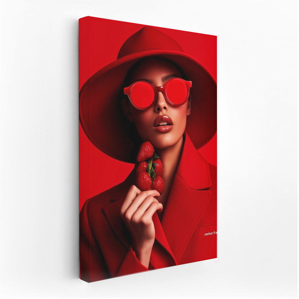 The Scarlet Stroke of Elegance